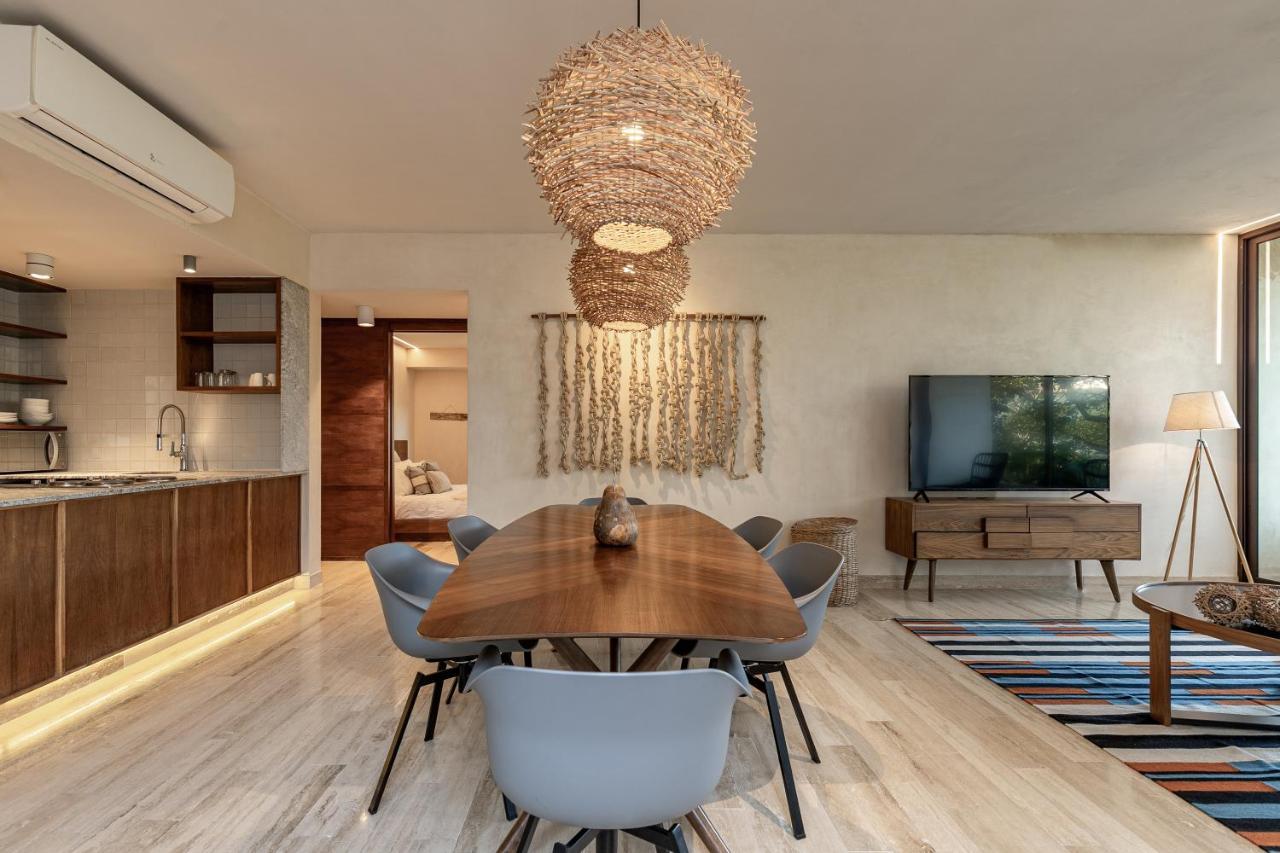 308-303 Beautiful Apartments With 3 Bedrooms Tulum Exterior photo